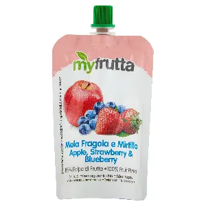 MY FRUTTA FRULLATO MELA/FRAGOLA/MIRTILLO GR.100