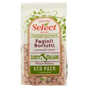 SELECT FAGIOLI BORLOTTI 100% ITALIA GR.400