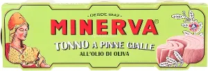 MINERVA TONNO O.O. PINNE GIALLE GR.70X3