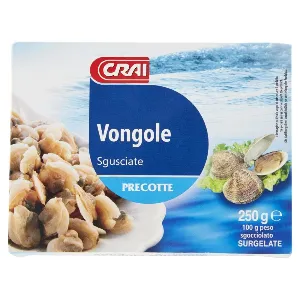 CRAI VONGOLE SGUSCIATE PRECO GR.250