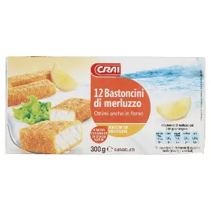 CRAI BASTONCINI DI MERLUZZO X12 300