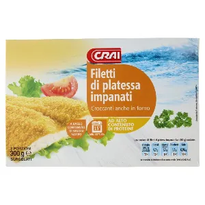 CRAI PLATESSA PANATA GR.300