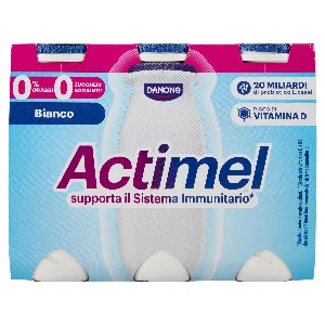 DANONE ACTIMEL GR.100X6 0% BIANCO