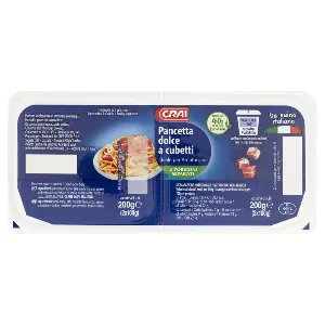 CRAI PANCETTA CUBETTI DOL. GR.100X2