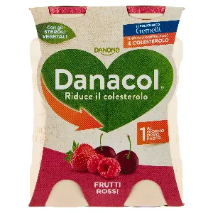 DANACOL FRUTTI ROSSI GR.100X4