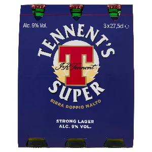 TENNENT'S SUPER BIRRA CL.27,5X3