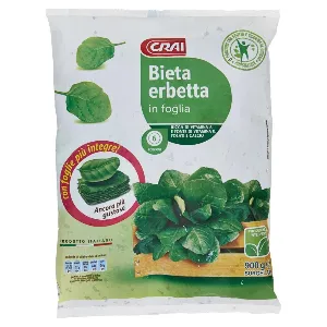 CRAI BIETA ERBETTA IN FOGLIE GR.900