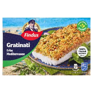 FINDUS FILETTI MERLUZZO GRAT. ERBE MED. GR.380