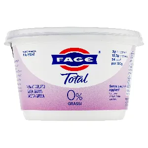FAGE TOTAL 0% YOGURT GRECO BIANCO GR.450