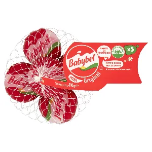 MINI BABYBEL ROSSO RETINA X 5 G.100