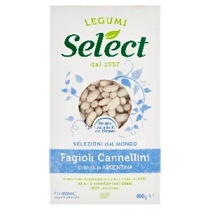 SELECT FAGIOLI CANNELLINI ASTUCCIO GR.400