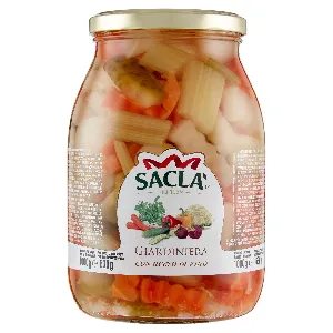 SACLA' GIARDINIERA CON ACETO DI VINO KG.1