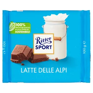 RITTER SPORT LATTE DELLE ALPI GR.100
