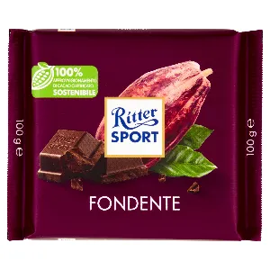 RITTER SPORT FONDENTE 50% CACAO GR.100