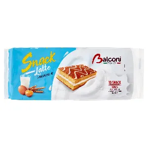 BALCONI 10 SNACK AL LATTE GR.280