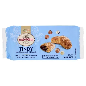 ASOLO DOLCE TINDY CON CREMA DI NOCCIOLE GR.110