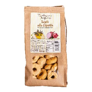 TENTAZIONI PUGLIESI TARALLI CIPOLLA GR.200