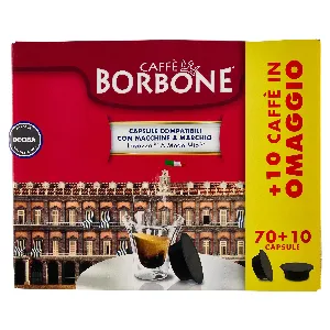 BORBONE 70 CAPSULE A MODO MIO MISCELA DECISA +10