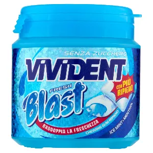 PERFETTI VIVIDENT BAST BOTTLE ICE MINT UPG GR.108