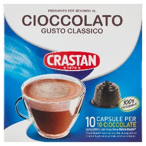 CRASTAN CAPSULE NDG X10 CIOCCOLATA CLASSICA GR.180