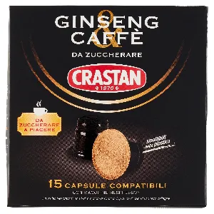 CRASTAN CAPSULE NSPR X15 GINSENG E CAFFÈ GR.50