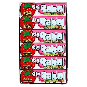 PERFETTI BIG BABOL STICK PANNA FRAGOLA X24 PZ