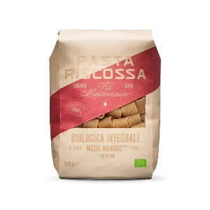 RISCOSSA BIO INTEGRALE MEZZE MANICHE RIGATE GR.500