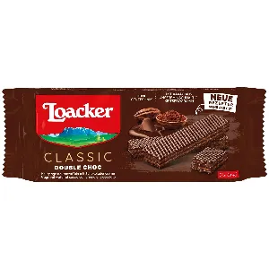 LOACKER WAFER DOUBLE CHOC GR.135