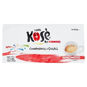 KOSE' CAFFE' ROSSO ARMONIOSO GR.250X4