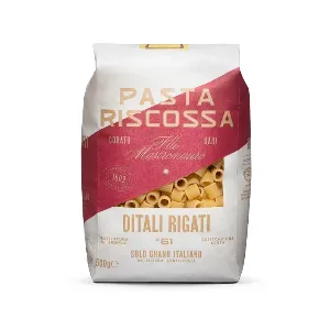RISCOSSA 100% ITALIANO DITALI RIGATI GR.500