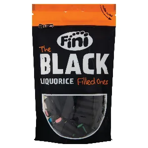 FINI THE BLACK LIQUORICE FILLED ONES GR.180