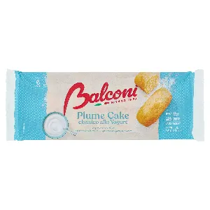 BALCONI 6 PLUMCAKE CLASSICO YOGURT GR.190