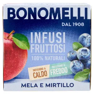 BONOMELLI INFUSO MELA E MIRTILLO X12 FILTRI GR.24