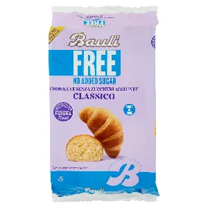 BAULI CROISSANT SENZA ZUCCHERI AGG X5 PZ GR.185