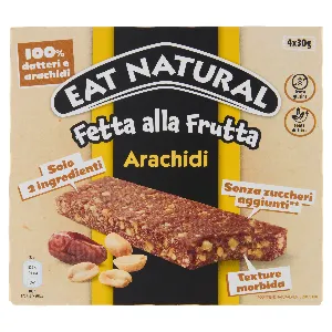 EAT NATURAL BARRETTE SOFT ARACHIDI T4 GR.120