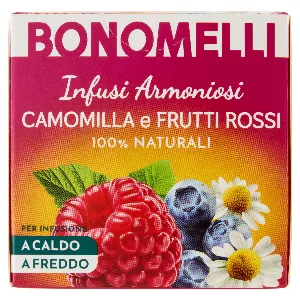 BONOMELLI INFUSO CAMOMILLA FRUTTI ROSSI 12 FF GR24