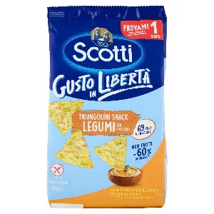 SCOTTI RISO TRIANGOLINI SNACK LEGUMI GR.60