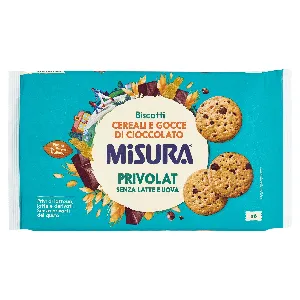 MISURA BISCOTTI PRIVOLAT CEREALI/GOCCE CIOC GR.280