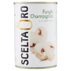 SCELTA ORO FUNGHI CHAMPIGNON AL NATURALE GR.400
