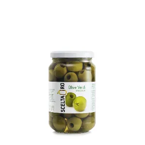 SCELTA ORO OLIVE VERDI DENOCCIOLATE VASO GR.330