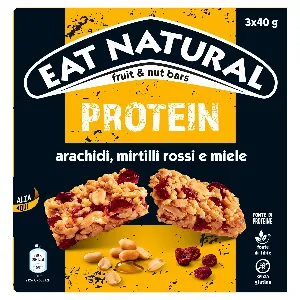 EAT NATURAL BARRETTA ARACHIDI MIRTILLI GR.120