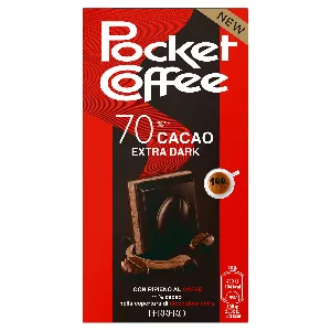 POCKET COFFEE TAVOLETTA DARK GR.90