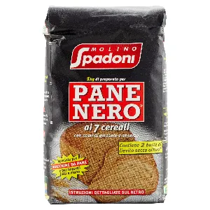 SPADONI PREPARATO PER PANE NERO 7 CEREALI KG.1