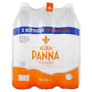 PANNA ACQUA NATURALE PET LT.1,5