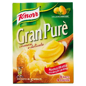 KNORR GRAN PURE DI PATATE 3 BUSTE GR.225