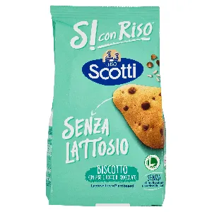 SCOTTI RISO SENZA LATTOSIO FROLLINO C/CIOCC GR.350