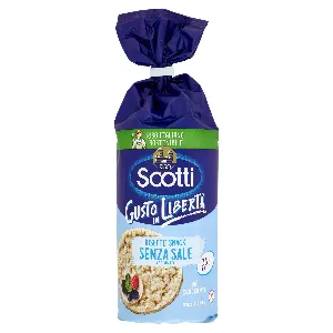 SCOTTI RISO RISETTE SNACK SENZA SALE AGG GR.130