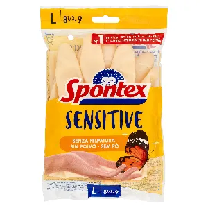 SPONTEX GUANTI SILKY SENSITIVE MIS.GRANDE