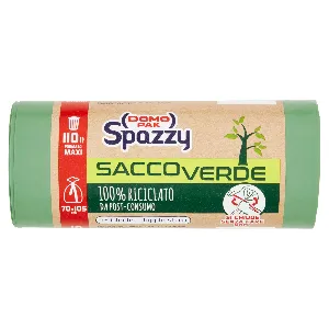 DOMOPAK SACCO VERDE MAXI LT.110 X10 CM70X105